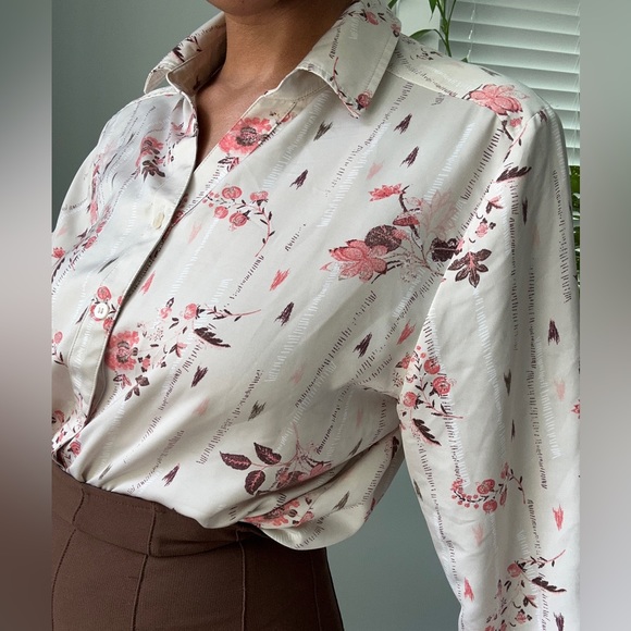 Vintage floral blouse - Picture 2 of 3
